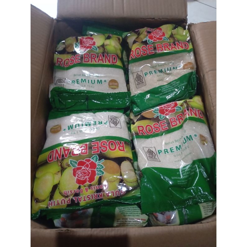 

Gula Pasir Rose Brand Paket 10 Kg isi 10 Pcs