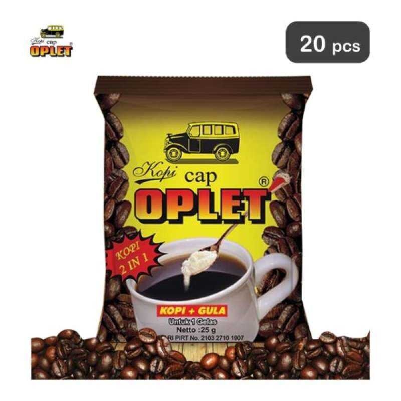 

Kopi Oplet Plus Gula Khas BOGOR ( 1 Pack Isi 20 Sachet 25 Gram)