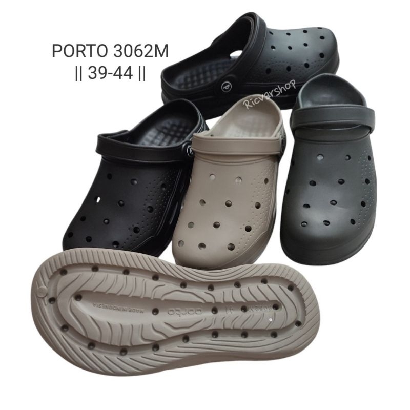 Sandal Slop Baim PORTO 3062M Uk 39-44/Sandal Baim Pria /Sandal Slop Pria/Sandal Baim/Sandal Sepatu/S