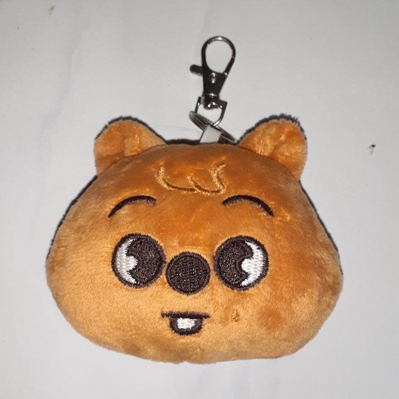STRAY KIDS SKZOO Han Quokka Keyring Gantungan Kunci Plush Boneka UNOFFICIAL