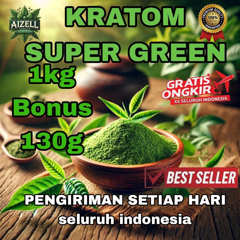 

AIZELLPOWDER BUBUK DAUN HIJAU NANO S