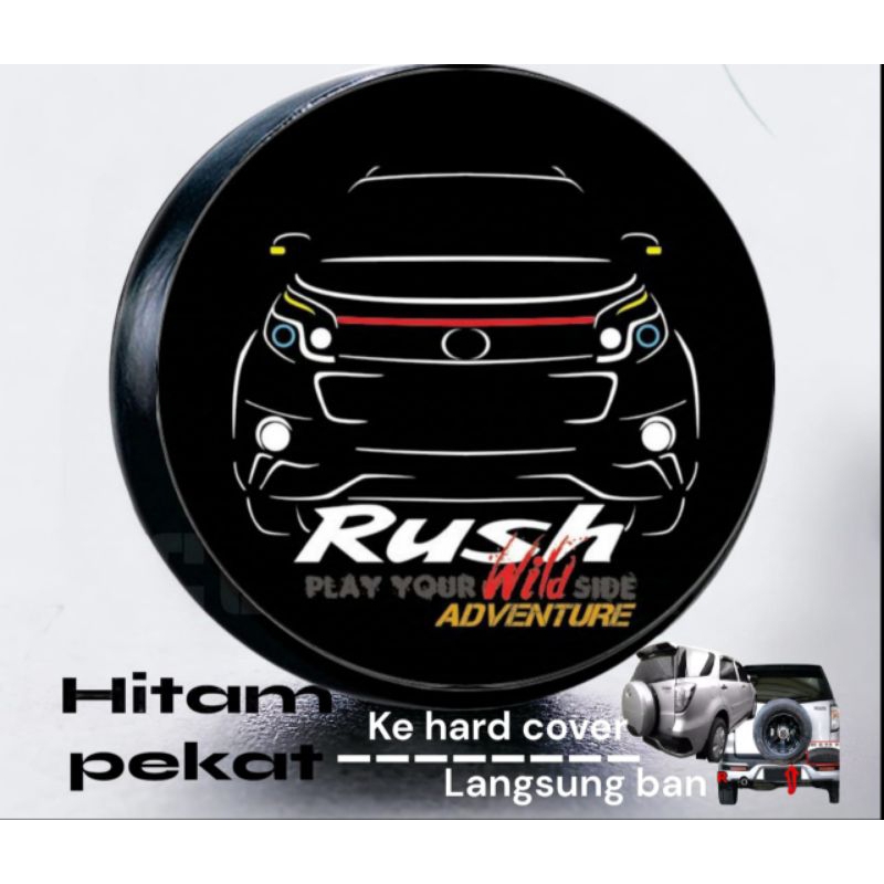 tutup sarung ban mobil rush aksesoris mobil rush konde