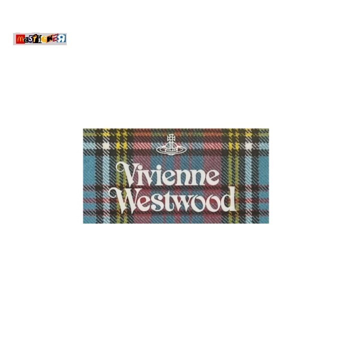 

sticker Vivienne Westwood plaid logo stiker