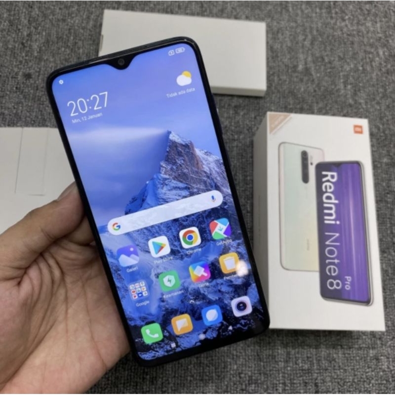 Redmi Note 8 Pro 6/128 Second Fullset Ori