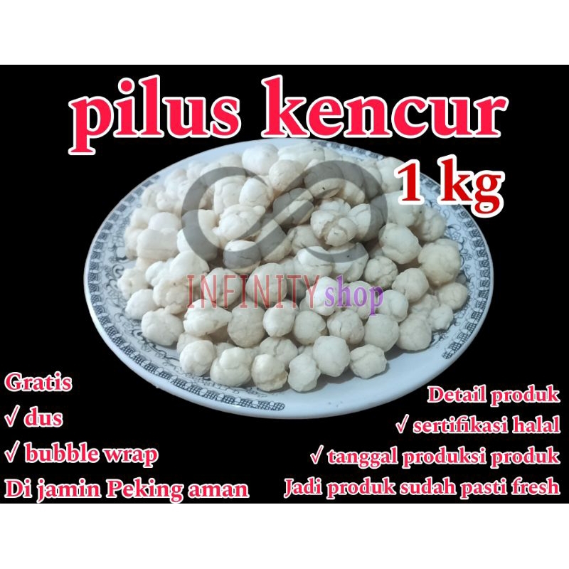 

pilus cikur/pilus kencur 1000gram