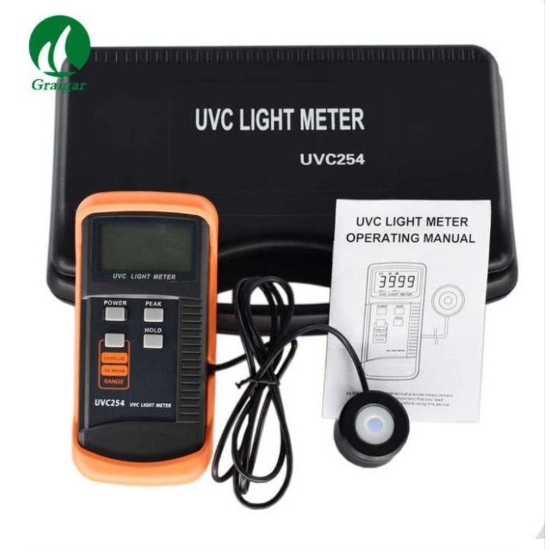 UVC254 UVC Ultraviolet Detector Tester UVC-254 Light Radio