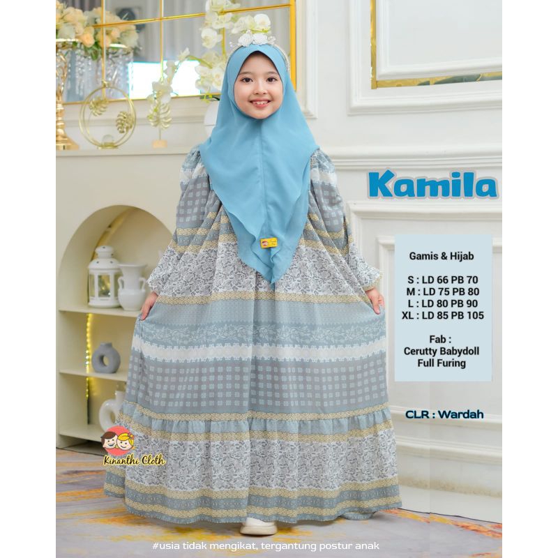KAMILA set Hijab by kinanthi cloth