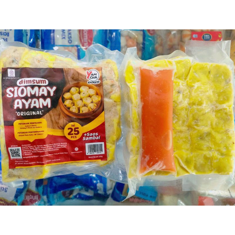 

FROZEN FOOD | DIMSUM SIOMAY AYAM ISI 25 PCS