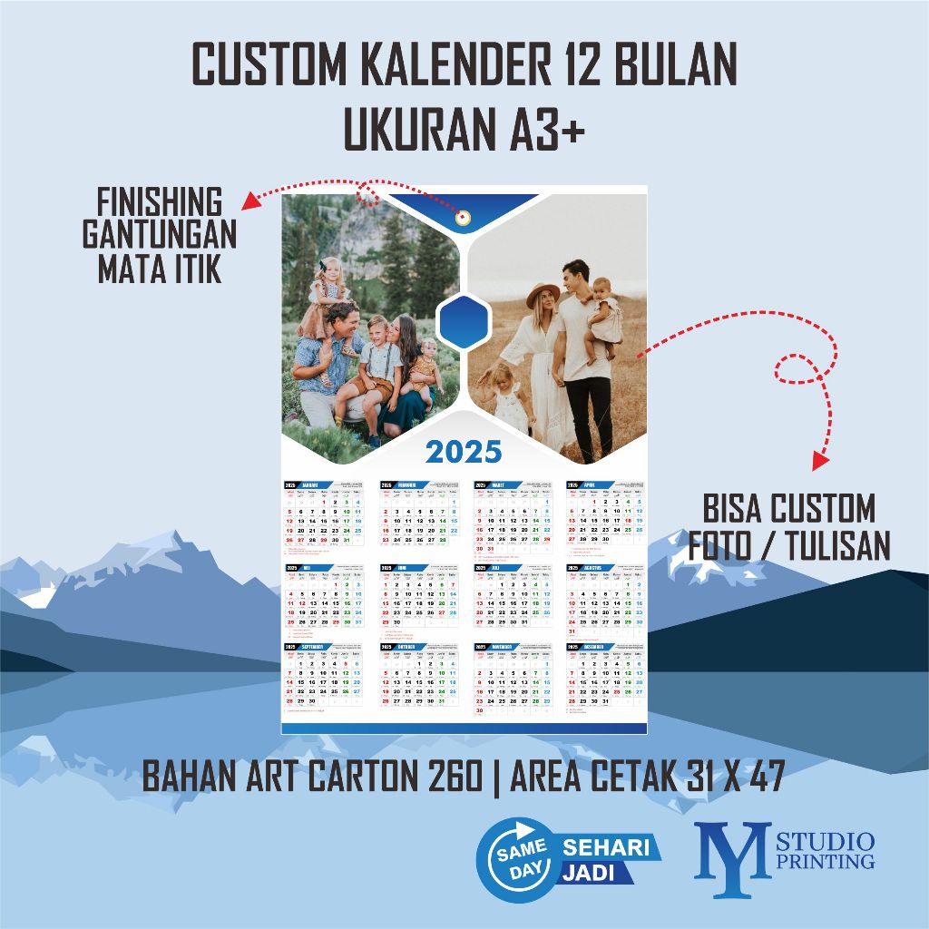 

CETAK KALENDER 2025 BISA CUSTOM FOTO