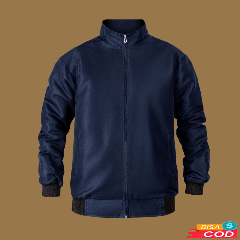 Jaket Bomber pria original unisex pria wanita waterproof jaket harrington smith big size terbaru ant