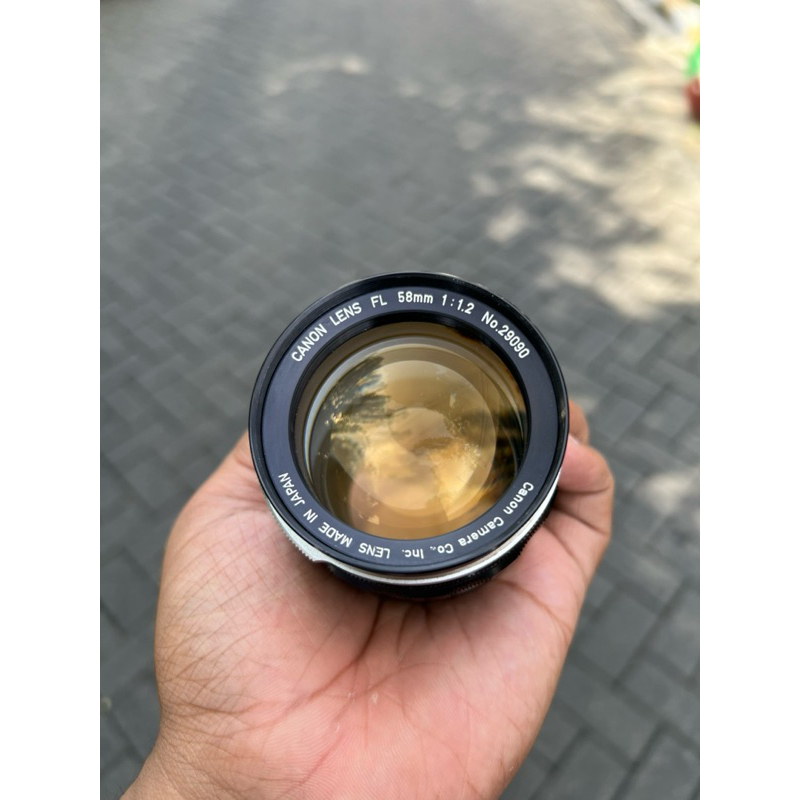Lensa Canon FL 58mm f1.2 Muluss Original