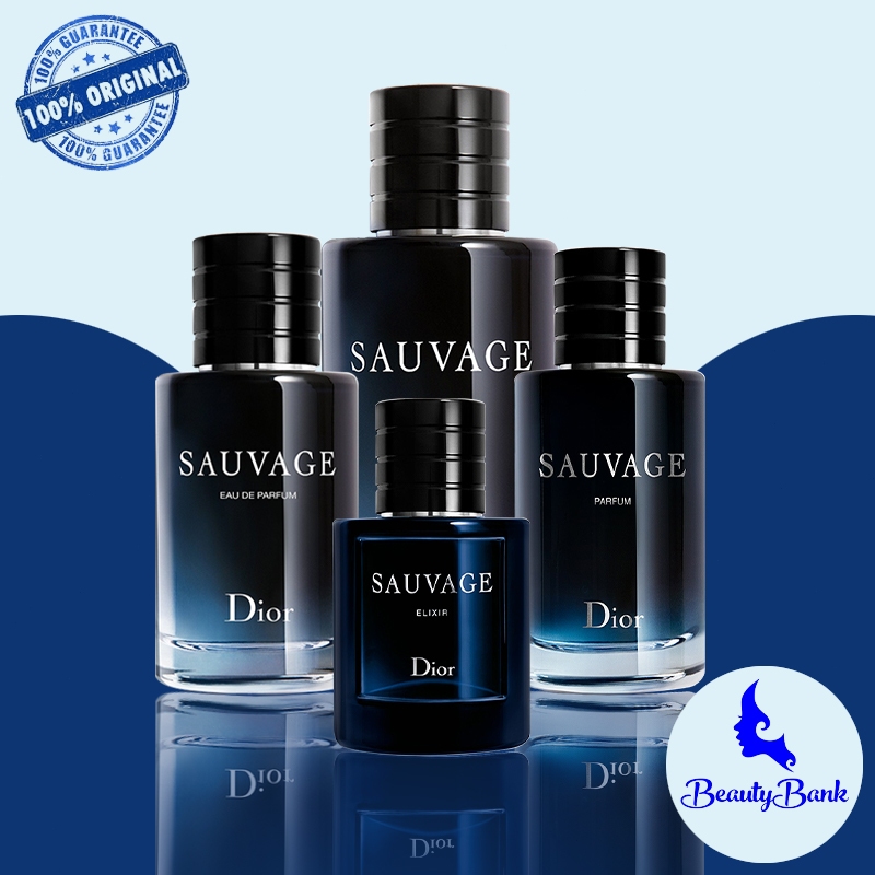 Dior Sauvage EDP / Dior Sauvage Parfum / Dior Sauvage EDT / Dior Sauvage Elixir 100ML