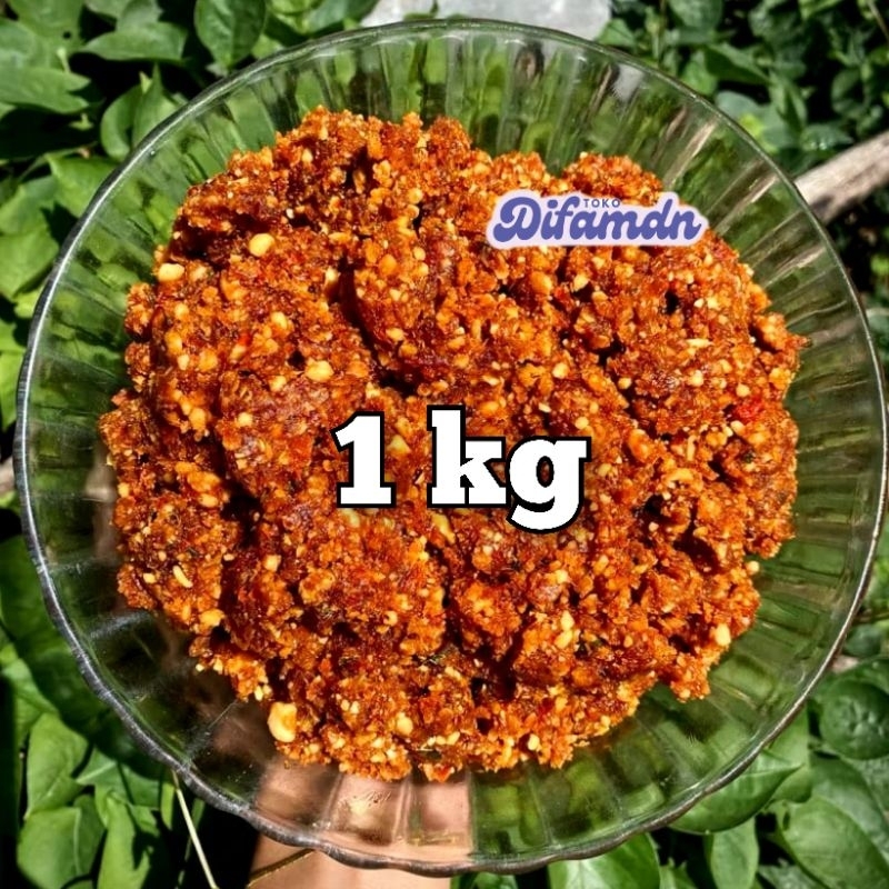 

Sambel Pecel kacang sangrai 1kg /sambel kacang/pecel madiun
