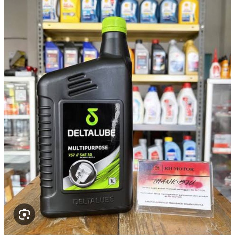 deltalube 1 liter paket 5 botol