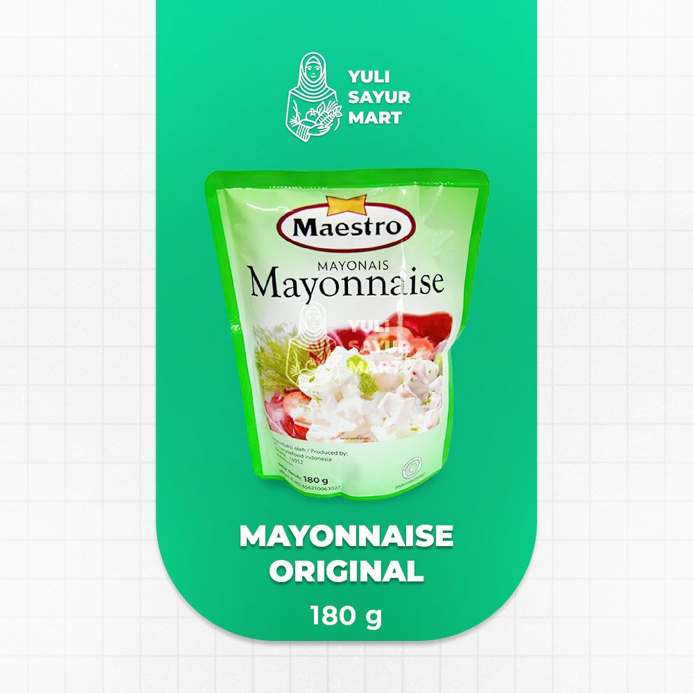 

Maestro Mayonnaise Original 180g - Yuli Sayur Mart