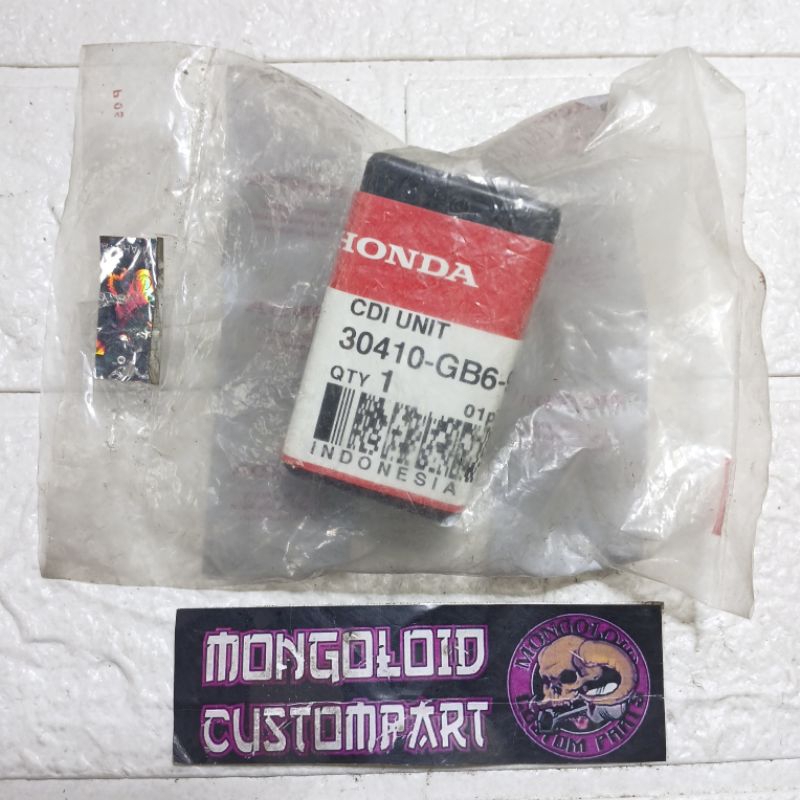 original ahm marking KGD CDI astrea prima grand bulus honda win 100 supra kondisi segel