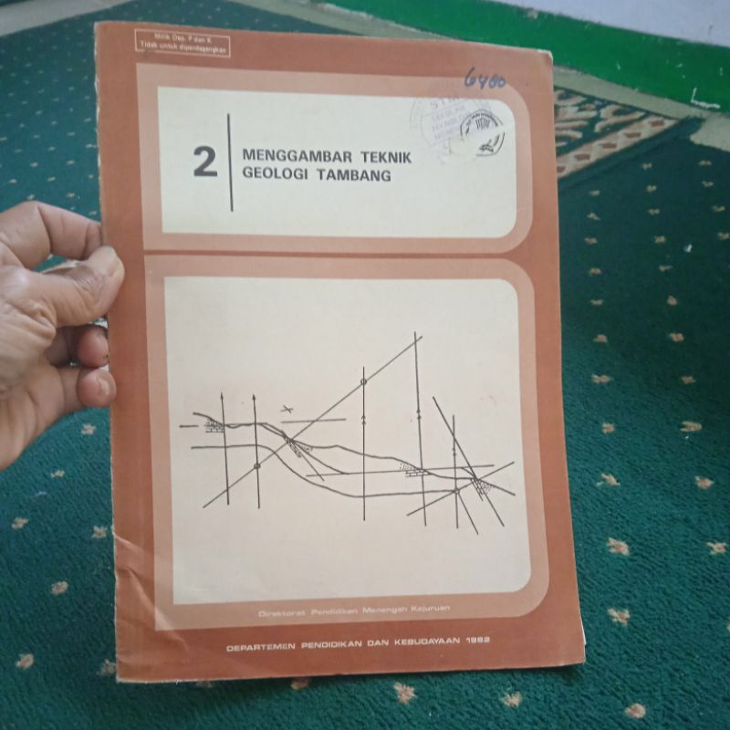 buku Menggambar Teknik Geologi Tambang Volume 2, buku original jadul