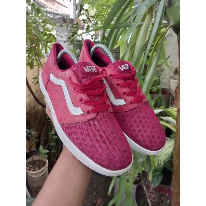 Sepatu Second / Sepatu Bekas Vans Ultracash Red/White - Size : 41 - Insole : 26,5 cm - Sneakers - Ca