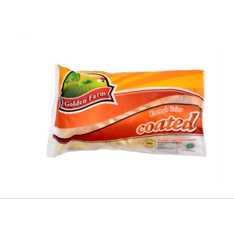 

Golden farm french fries coated 1kg