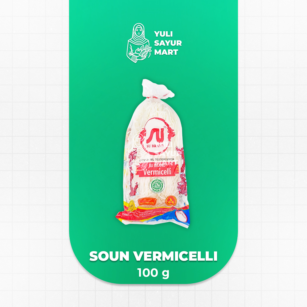 

Soun Naga - SU Brand Vermicelli 100g - Yuli Sayur Mart