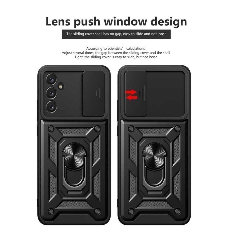 Robot Case for Samsung A22 4G Casing Hardcase Pelindung Kamera