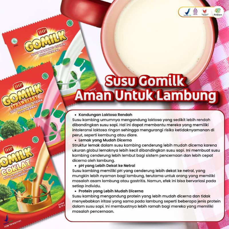 

Gomilk 1 Kg / Susu Kambing Etawa