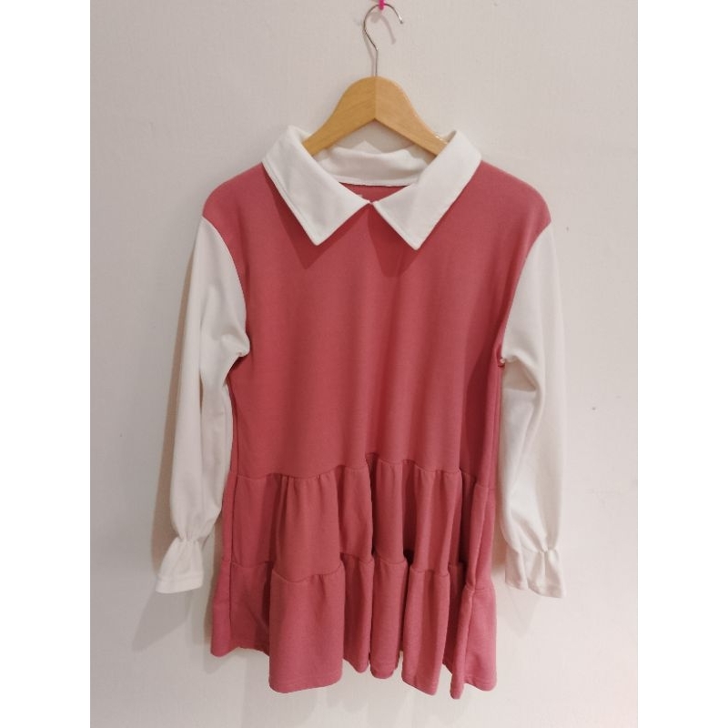 Blouse model tunik baby doll