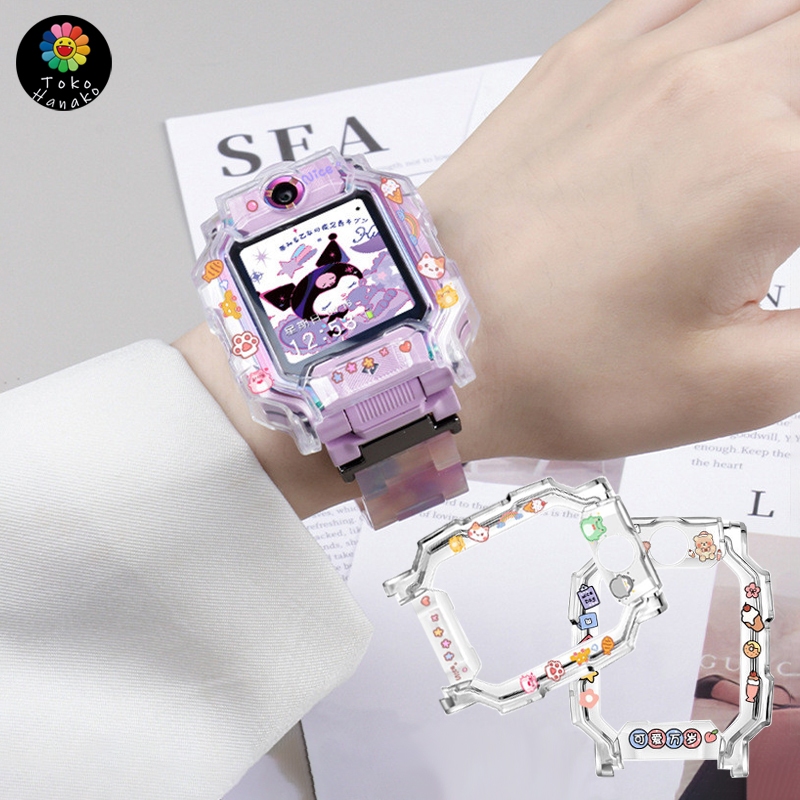 Casing Soft Bumper Soft Case Sanrio Print Untuk Imoo Z1/Z1y/Q1/Q1y Smart Watch Protective Case