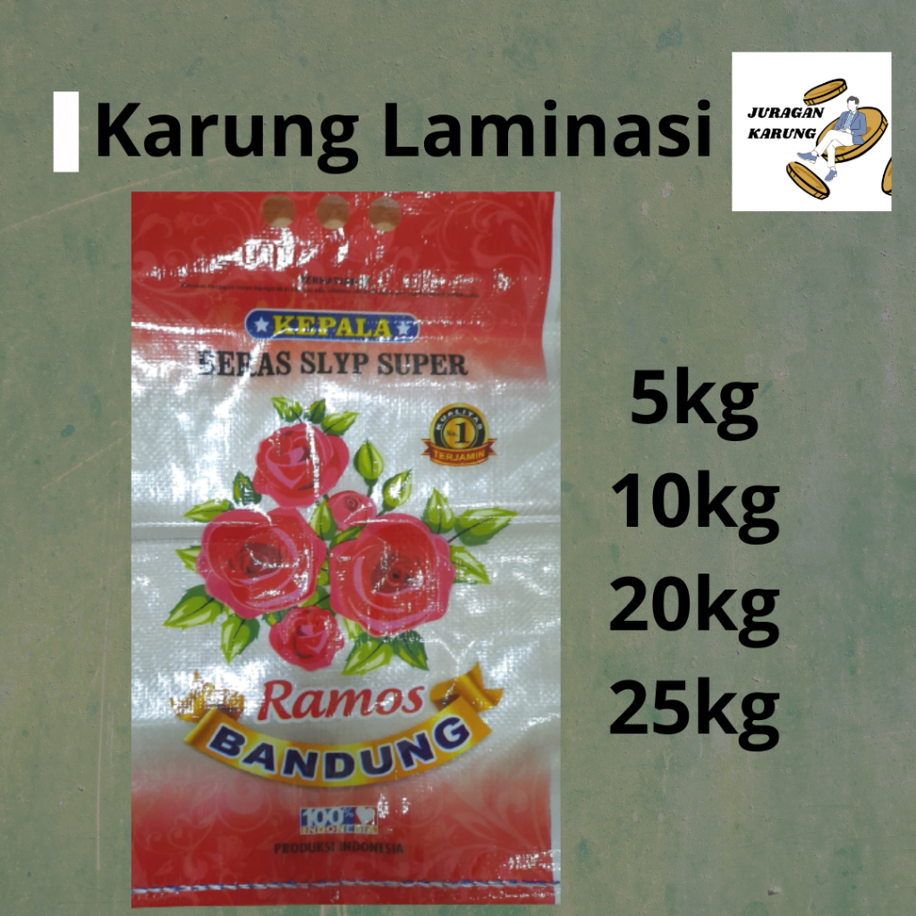 Karung Laminasi Ramos Bandung Karung Beras Premium