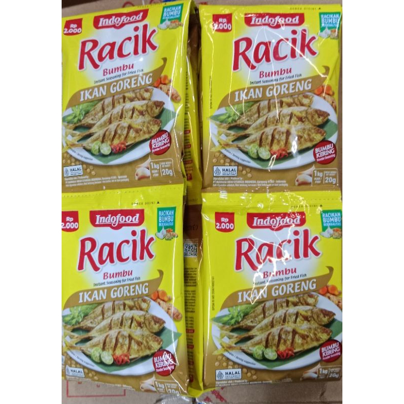 

Racik ikan goreng bumbu instan