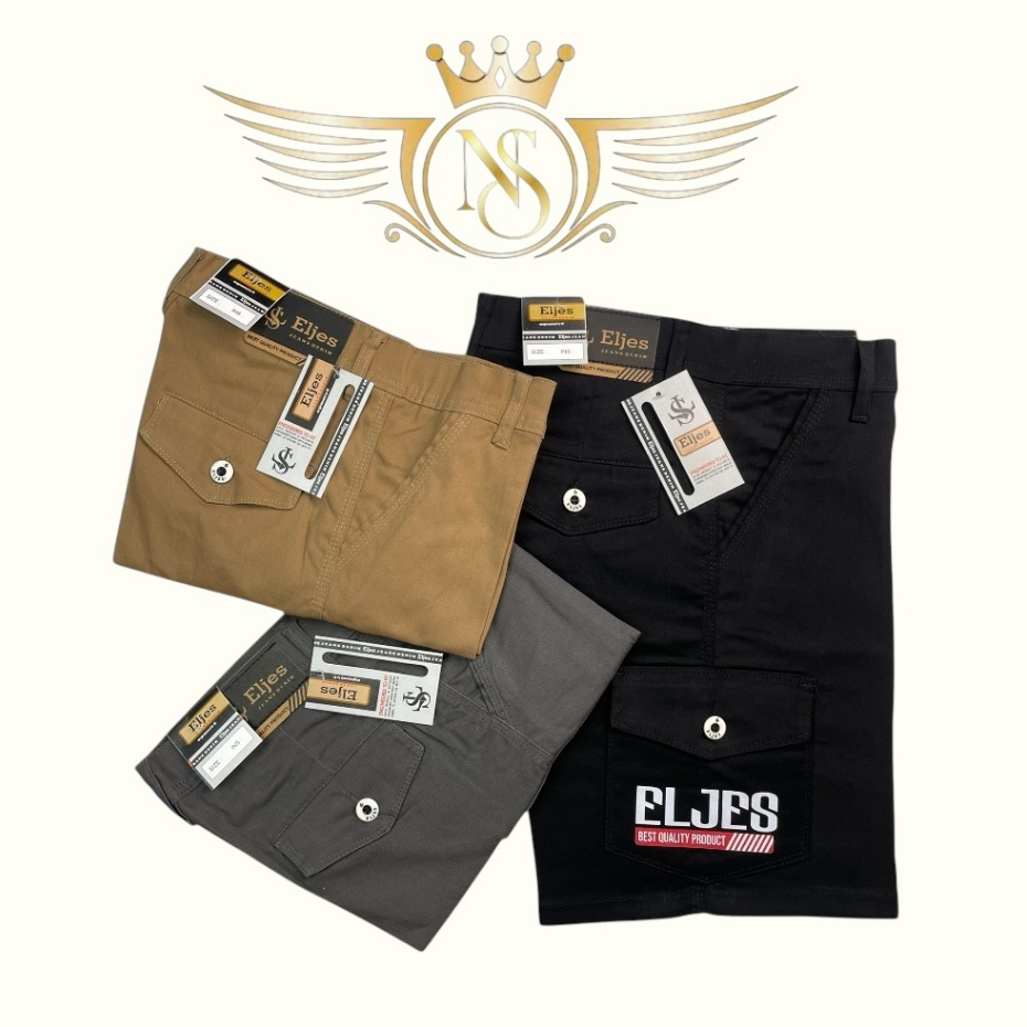 ELJES Celana Pendek Cargo CELANA PENDEK CHINOS CARGO ORIGINAL/CELANA CHINOS PENDEK PREMIUM/CELANA PE