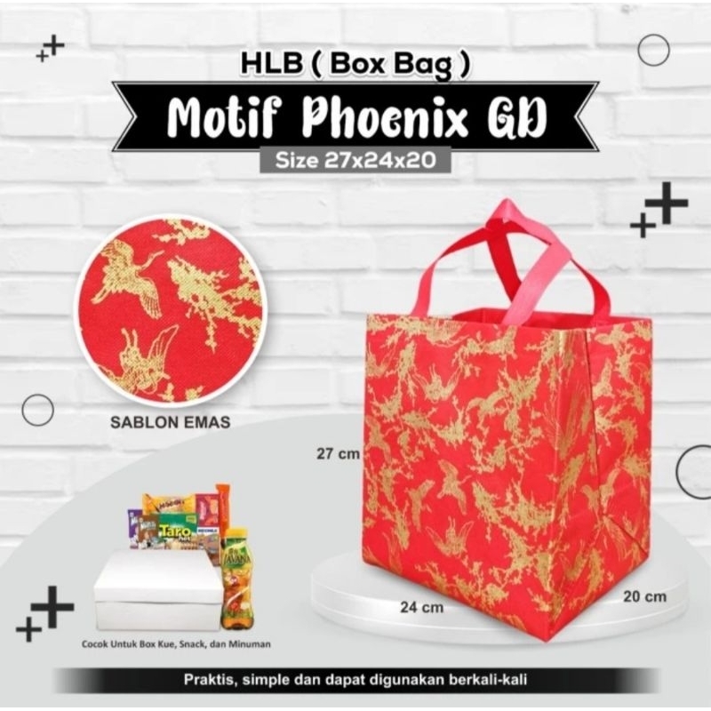 

Tas bingkisan Imlek Tas hampers Imlek 27x24x20