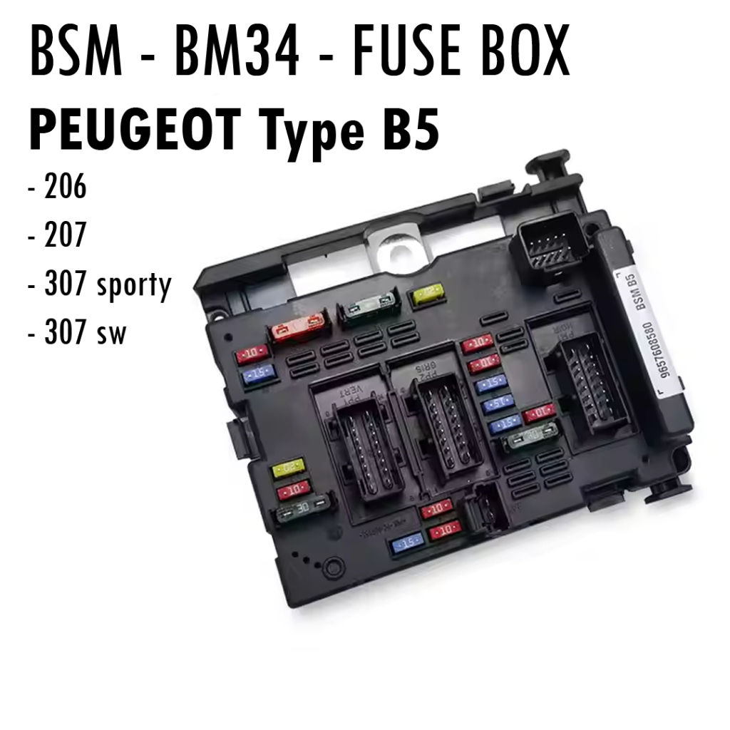 BM34 BSM merk Delphi B5 peugeot 206 307