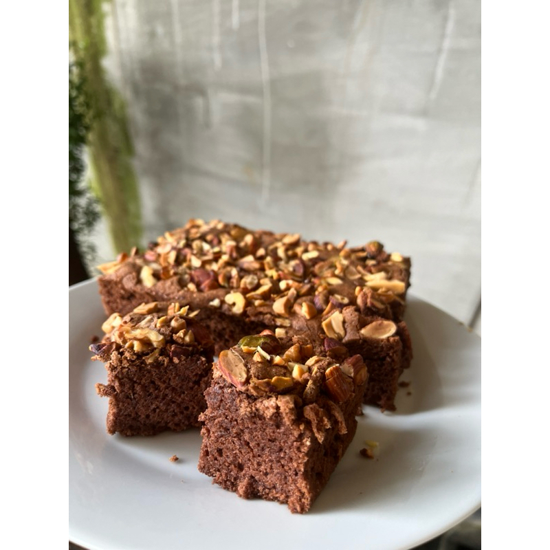 

Brownies Almond/lembut