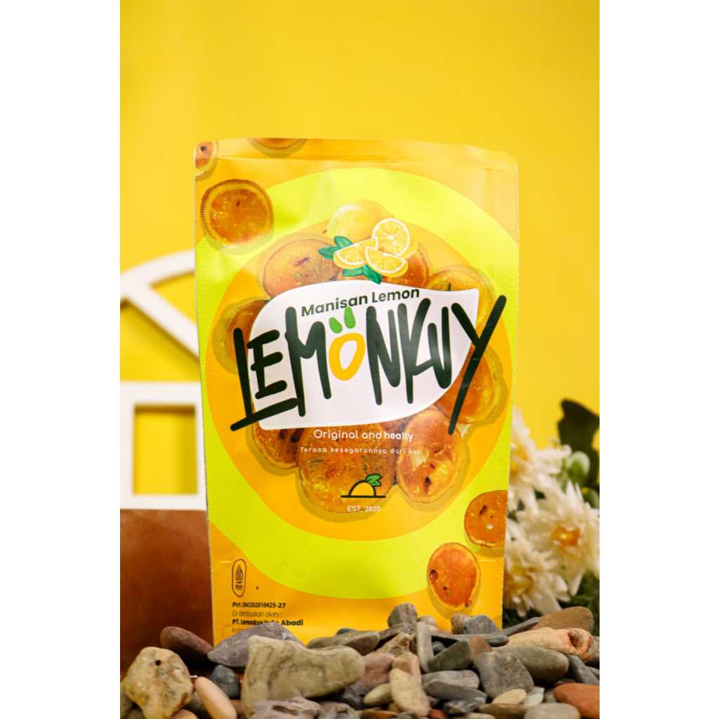 

Lemonkuy.id Manisan Lemon Cemilan Sehat Buah Lemon - Snack Sehat Makanan Ringan Isi 15pcs/dus