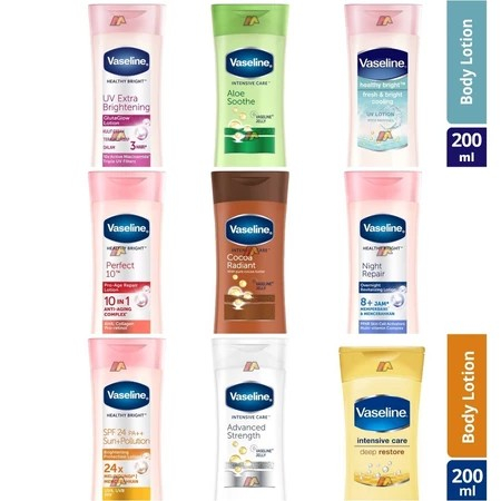 Vaseline Hand & Body Lotion  100ml - 200ml
