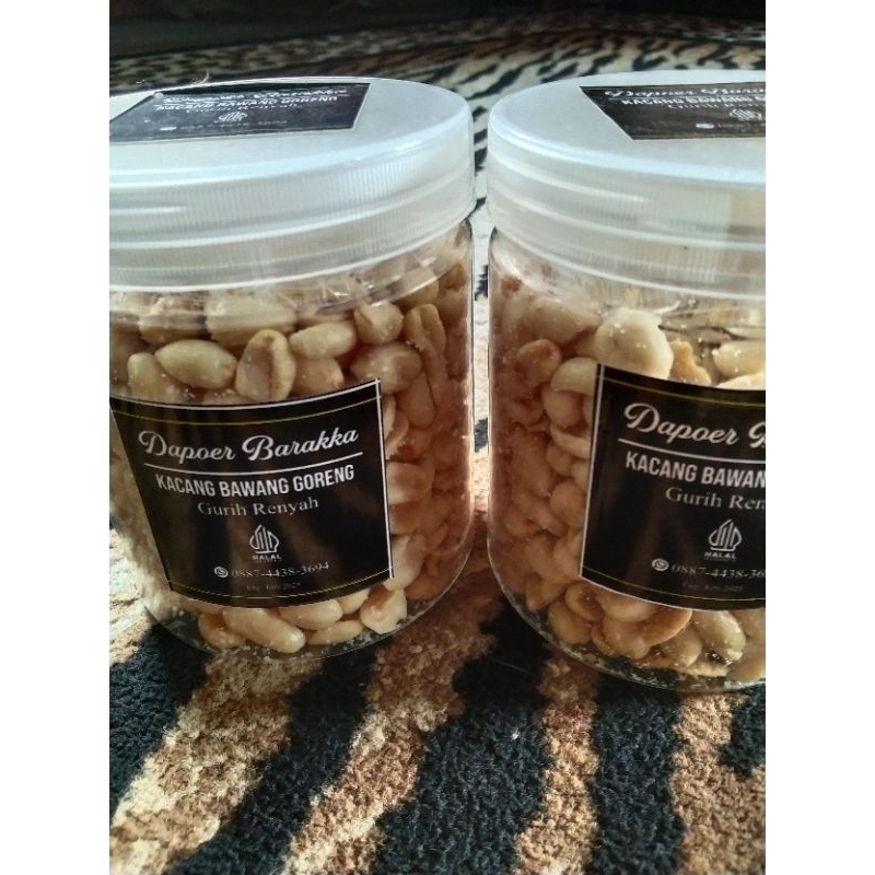 

Kacang bawang gurih renyah