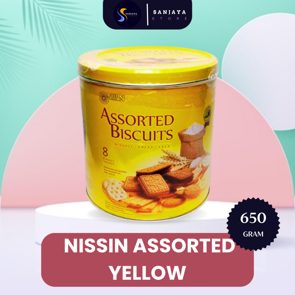 

NISSIN ASSORTED YELLOW 650 gram