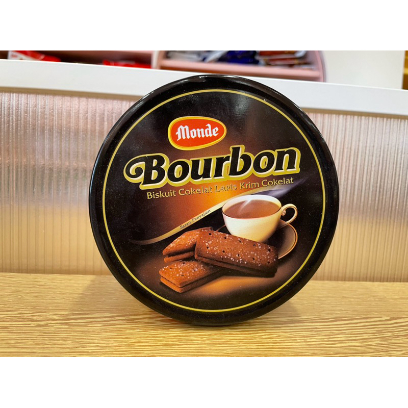 

Monde Bourbon 500g/800g Biskuit Cokelat Lapis Krim Cokelat