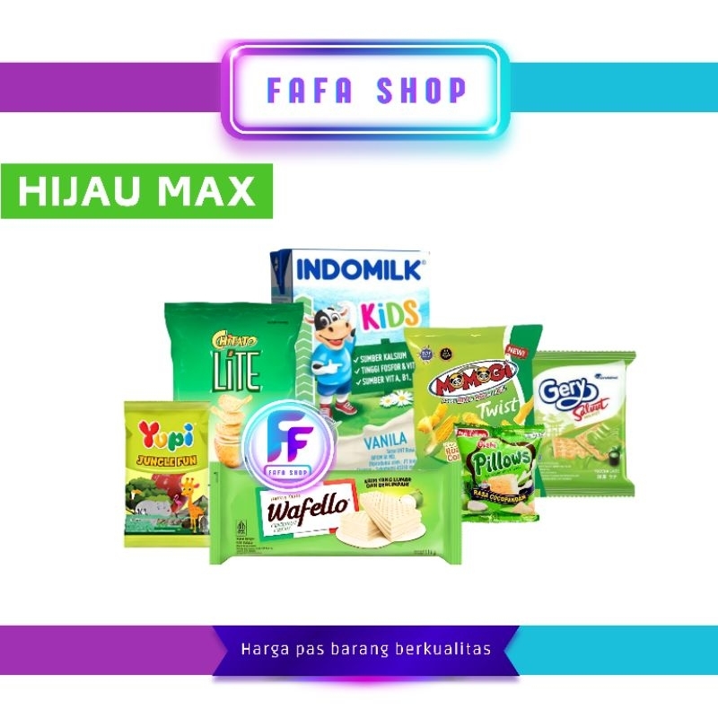 

Paket Snack Hijau Hampers Snack Hijau Bingkisan Anak Hijau Murah