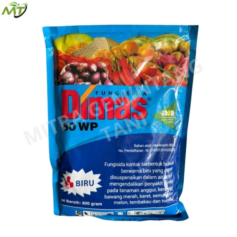 Fungisida Dimas 80WP (Kuning-1kg) (Biru-800gr) (biru-400gr)