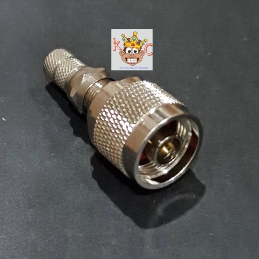 KONEKTOR F FEMALE TO N MALE LENGKAP DENGAN KONEKTOR F MALE