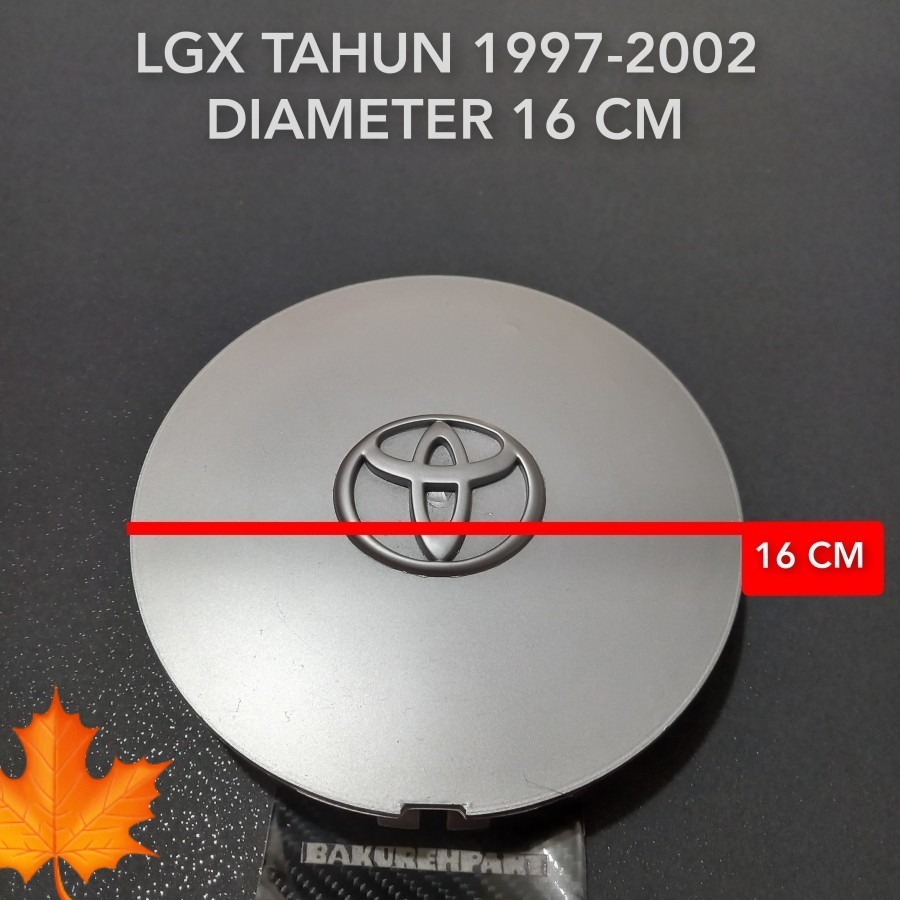 dop roda tutup velg mobil kijang kapsul LGX diameter 16 cm harga satuan 1pcs