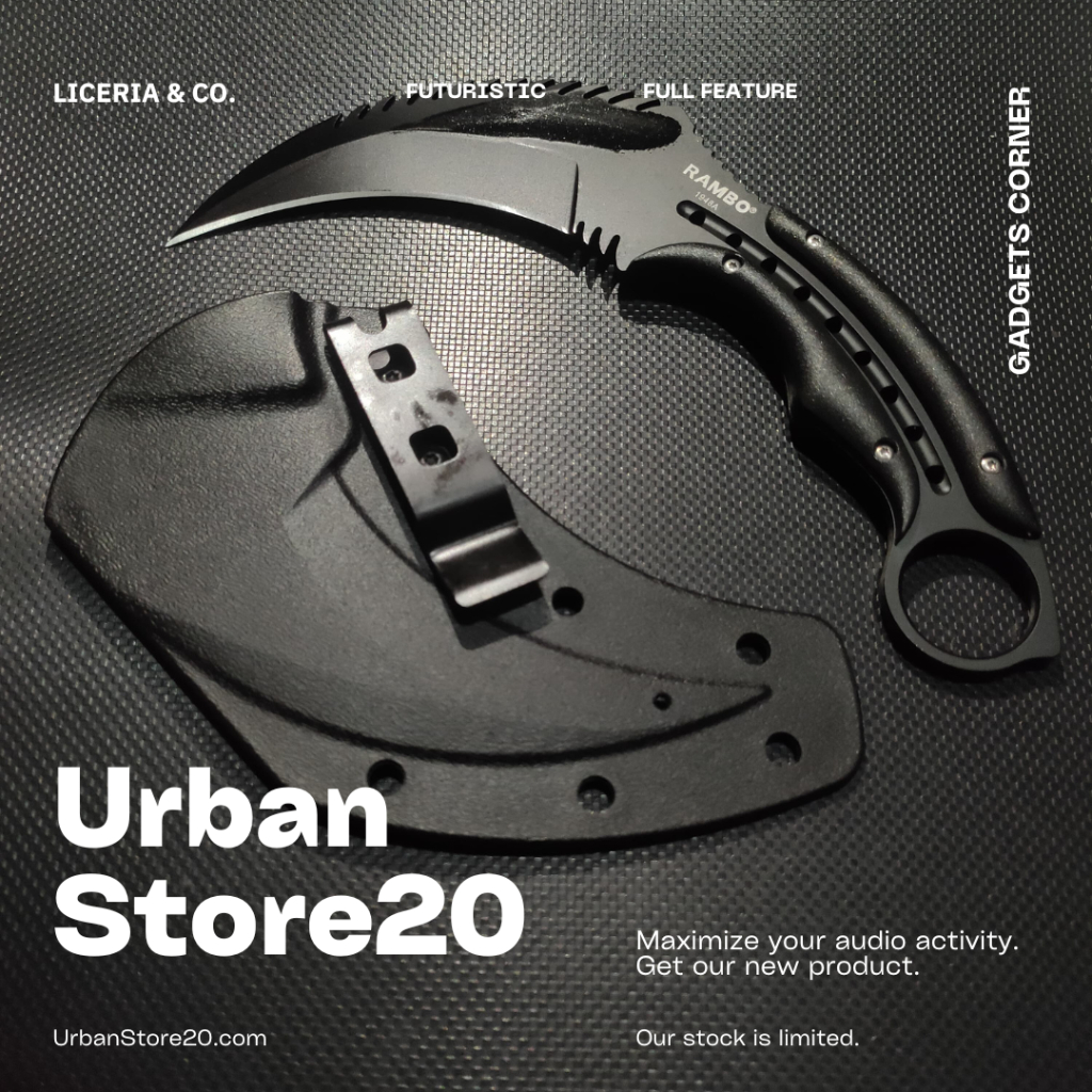 Pisau Survival RAMBO P1948A Kydex Full Tang