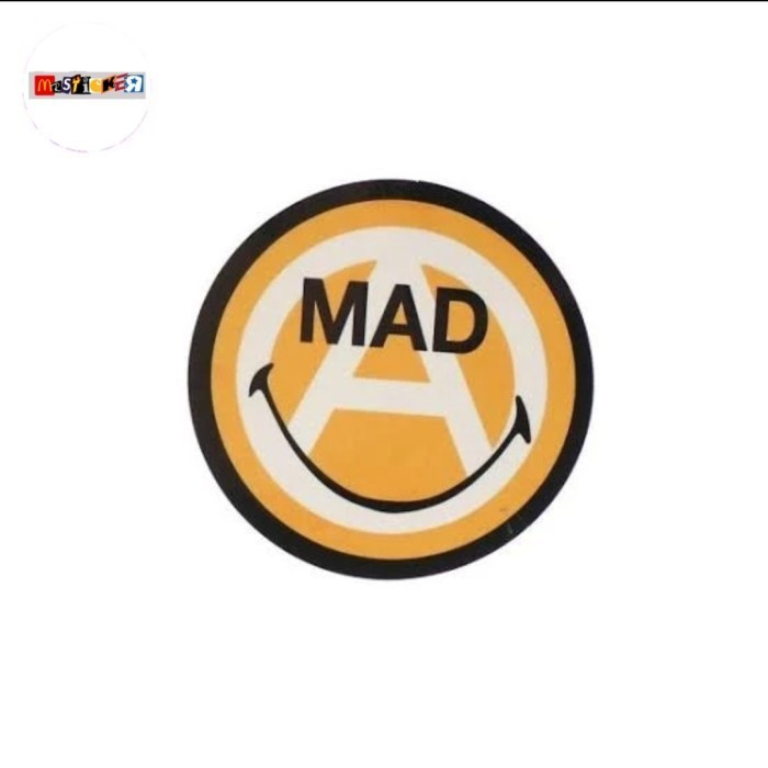 

sticker undercover x Verdy Anarchy Smile logo stiker streetwear mad store Japan