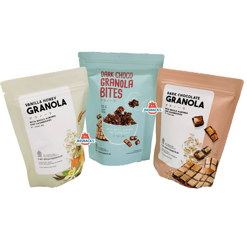 

[PROMO!!] Healthy Granola by Kukki 200gr - cemilan sehat diet nikmat