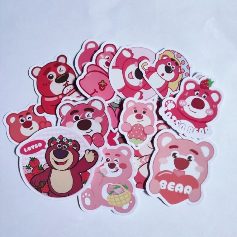

Stiker Pack Lotso untuk Journal Casing Hp Laptop Dll