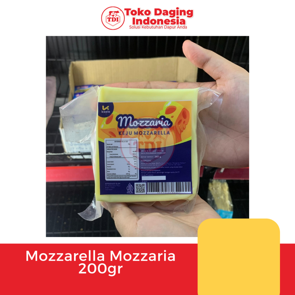 

Mozzarella Mozzaria 200gr