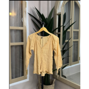 Preloved - 246. Atasan Kuning (Ladela.id)