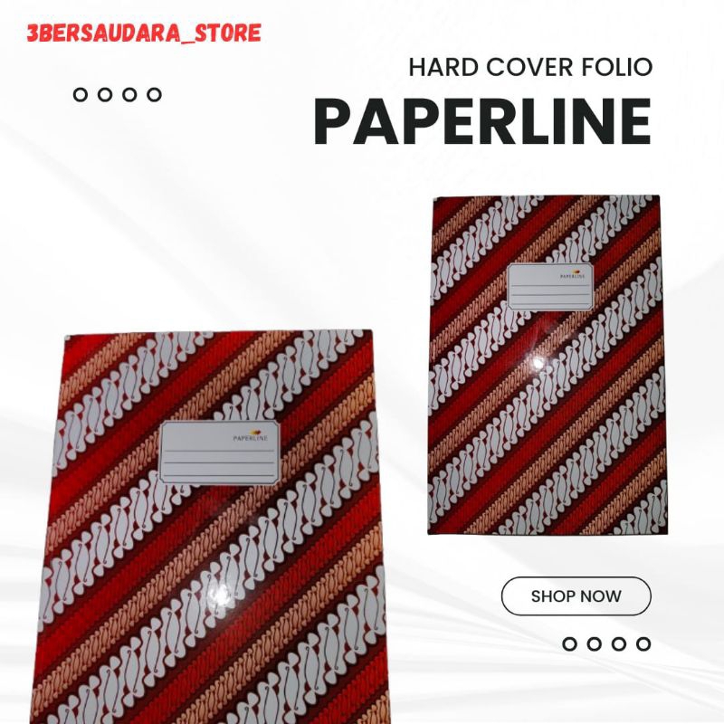 

BUKU HARD COVER FOLIO PAPERLINE